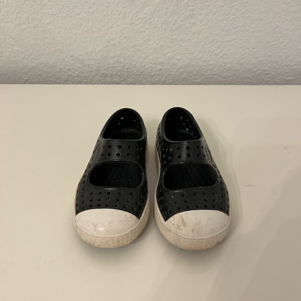 Native Maryjane Black Toddler Shoes